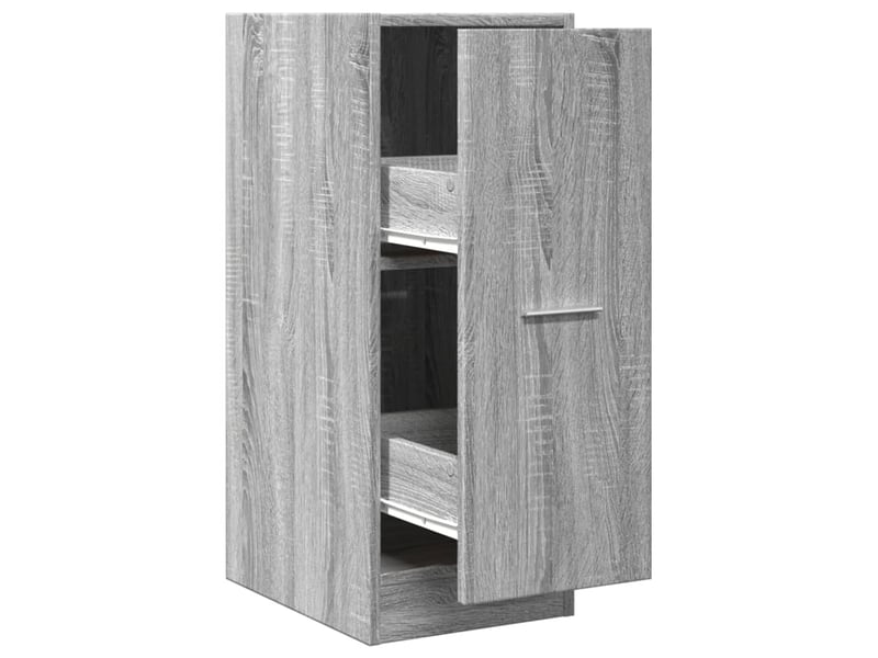  Armoire apothicaire sonoma gris 30x41x77,5 cm bois d'ingénierie  - Conforama A