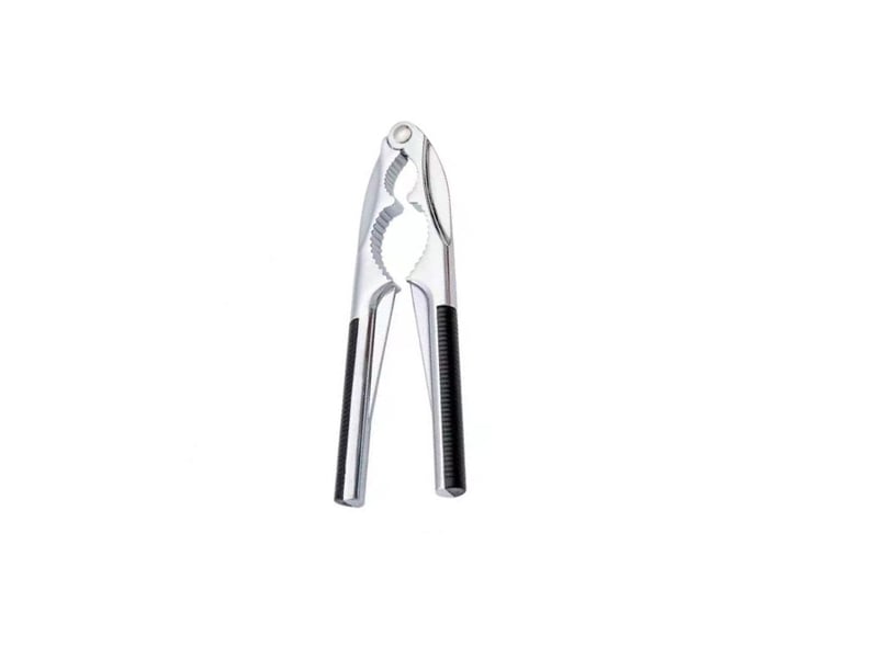  Casse noix premium casse-noix acier chromé argenté 16,5 x 4cm  - Conforama A