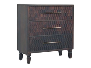 Commode 3 tiroir(s)    ARTISAN FURNITURE  coloris marron largeur 30 cm
