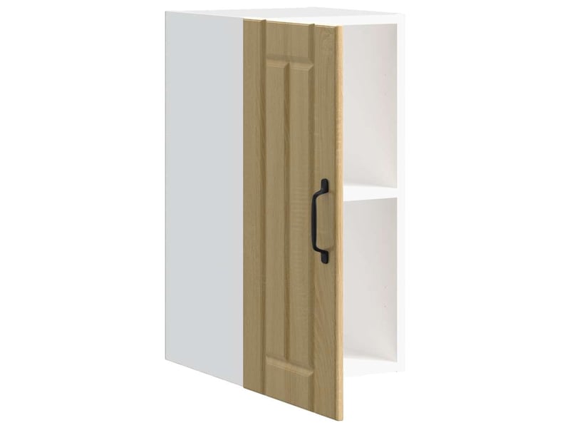 Meuble de rangement, armoire murale de cuisine lucca chêne sonoma bois ingénierie shl8472 - Conforama E