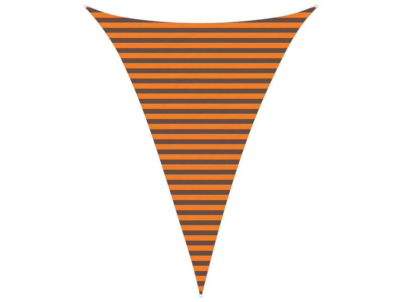  Voile d'ombre - voile d'ombrage - voile parasol 3 x 4 x 4 m 100 % polyester oxford triangulaire  - Conforama A