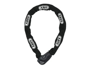Abus unisex citychain 1060110 antivol à chaîne avec carte de code, noir, 110 cm