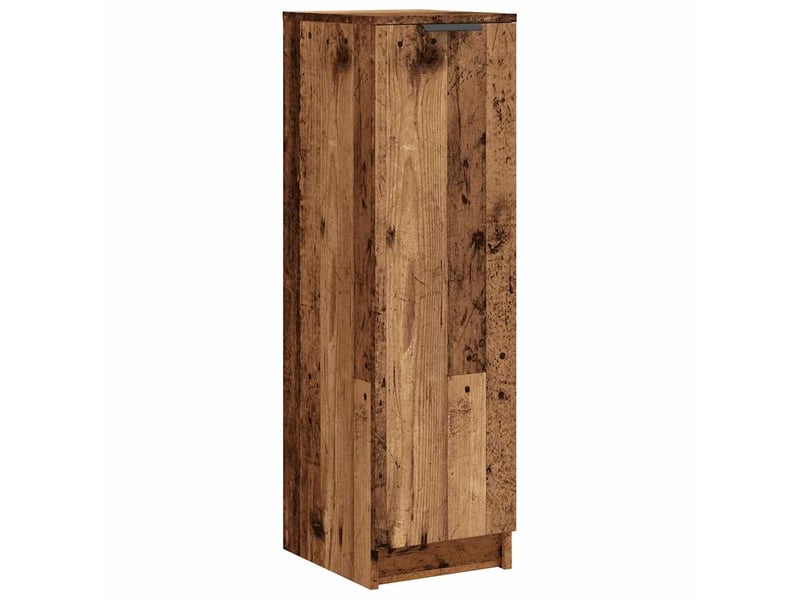  Meuble à chaussure, armoire à chaussures vieux bois 29,5x35x100,5cm bois ingénierie  - Conforama A