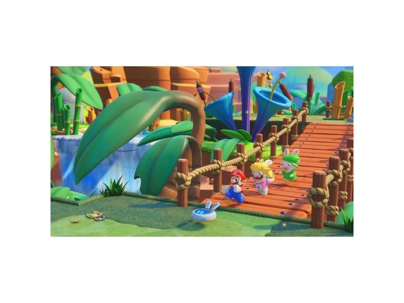 Jeu mario rabbids kingdom battle nintendo switch standard edition ubisoft 300117009 - Conforama C