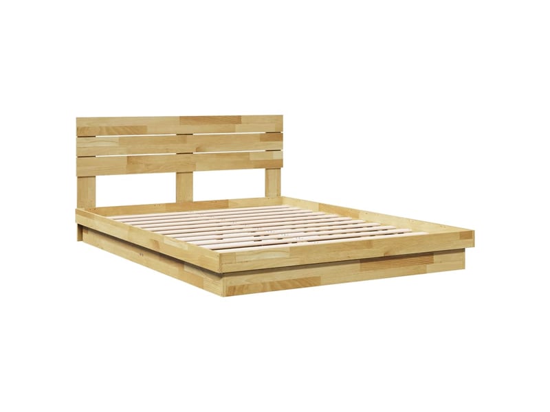 Lit double- lit adulte - cadre de lit avec tête de lit sans matelas 150 x 200 cm - Conforama B