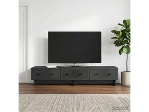 Meuble tv coloris noir 147 cm <strong></strong>  <strong></strong>