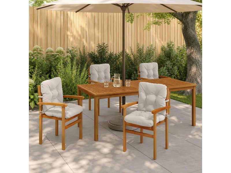 Lot de 6 coussins de chaise à dossier haut vianen cf59393  - Conforama B