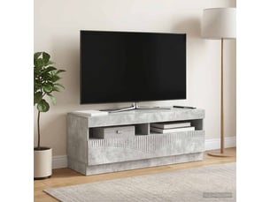 Meuble tv coloris gris 1 cm <strong></strong> <strong></strong>