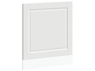 Panneau de lave-vaisselle blanc 60x1,5x57cm