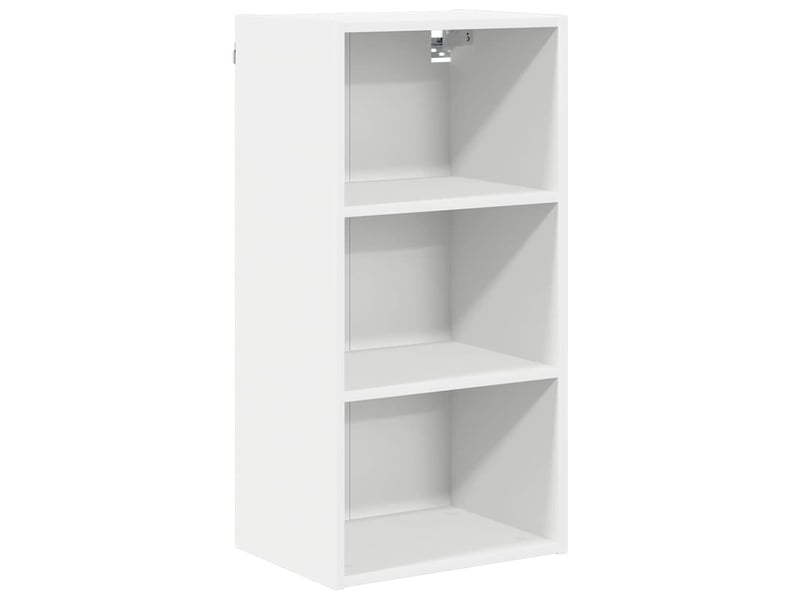 Meuble de rangement cuisine, armoire suspendue blanc 40x29,5x80cm bois d'ingénierie - Conforama A