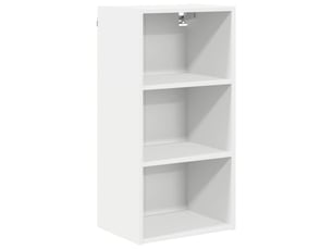 Meuble de rangement cuisine, armoire suspendue blanc 40x29,5x80cm bois d'ingénierie