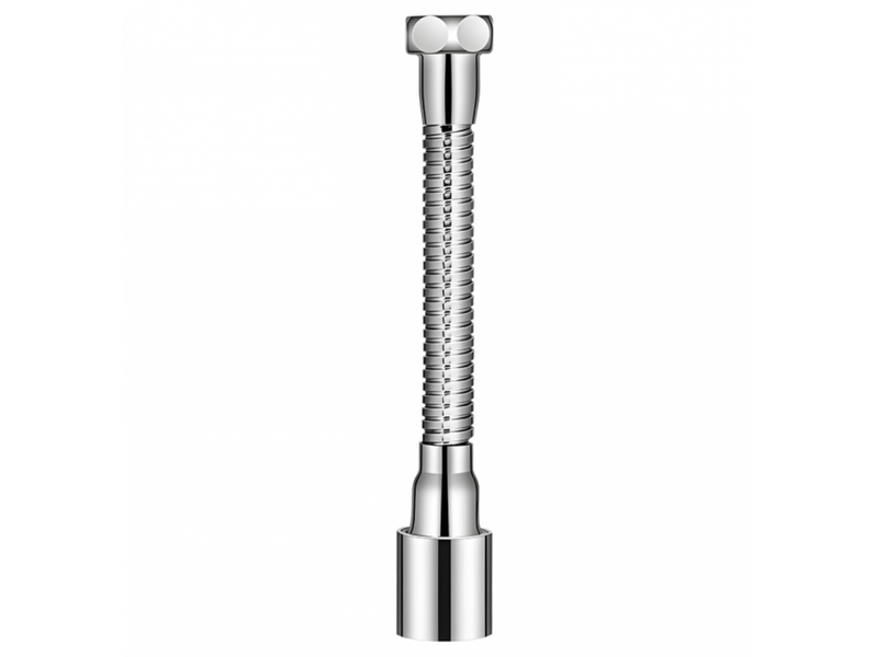  Rallonge de robinet de cuisine réglable m20 de 14 cm avec 2 modes de jet, aérateur flexible à 360°, rallonge en acier inoxydable pour évier de cu  - Conforama A