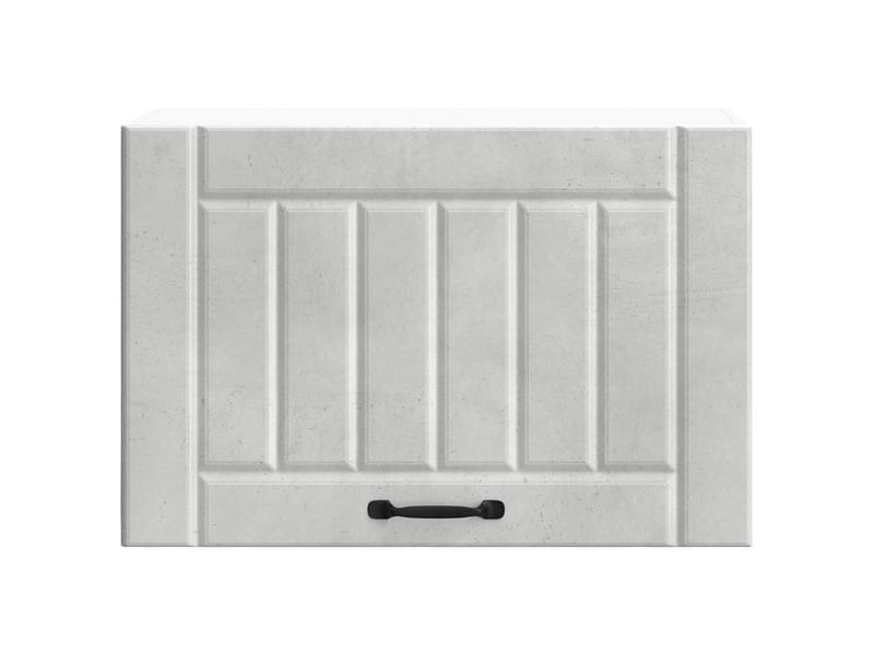  Meuble de rangement, armoire murale de cuisine lucca gris béton bois ingénierie shl7777  - Conforama E