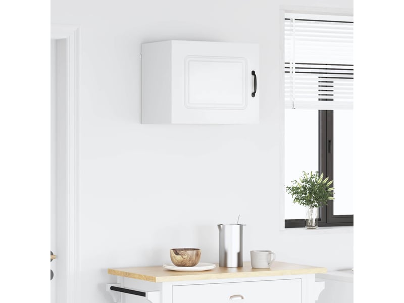 Meuble mural de cuisine | armoire de cuisine blanc 50x31x40cm - Conforama D