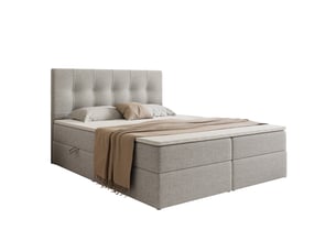 Lit coffre 160x200 cm IDOHOME VENUS coloris gris