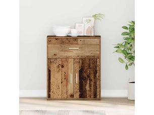Buffet - bahut - meuble de rangement bois ancien 60 x 31 x 70 cm bois d'ingénierie