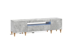 Meuble tv coloris gris 1 cm <strong></strong>  <strong></strong>