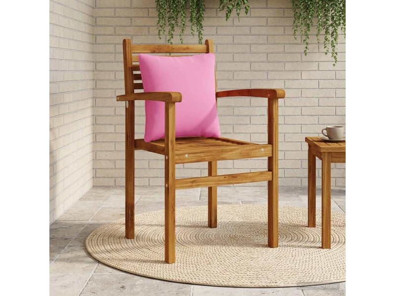 Coussin de dos, coussin de dossier 1 pièce putten 100 % polyester rose cf54424 - Conforama B
