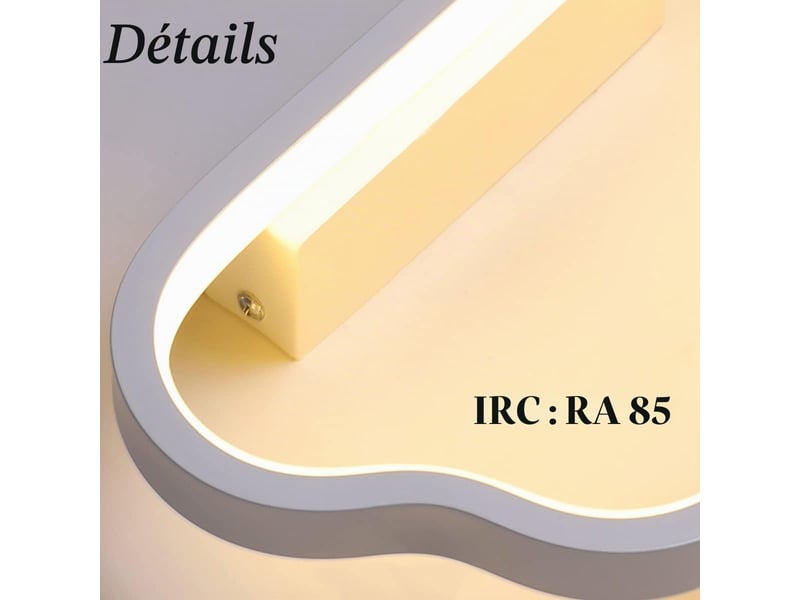  Applique murale intérieure led,20w2200lm moderne 3 température de couleur blanc  - Conforama C