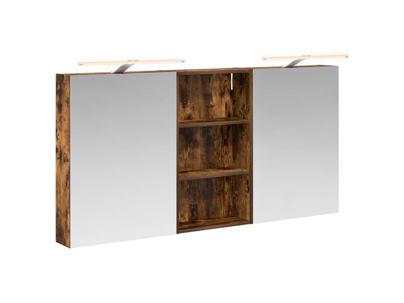  Ensemble de meubles de salle de bain 3 pcs 140x14.5x70 cm shl4764  - Conforama A