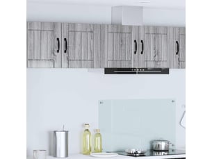 Meuble mural de cuisine | armoire de cuisine 2 pcs sonoma gris bois d'ingénierie shl5916