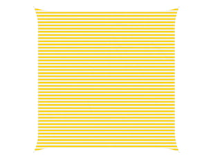 Voile d'ombre - voile d'ombrage - voile parasol 6 x 6 m 100 % polyester oxford carré