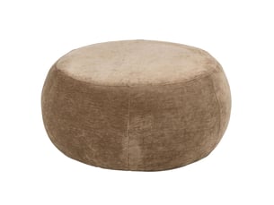 Pouf / repose pied <strong>PARIS PRIX</strong> <strong></strong> taupe