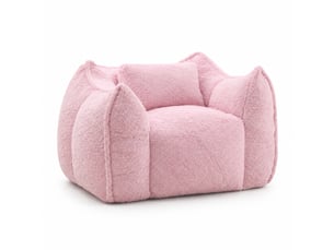 Fauteuil fixe <strong>MODENVIE</strong> <strong></strong> Tissu rose vendu A l'unité