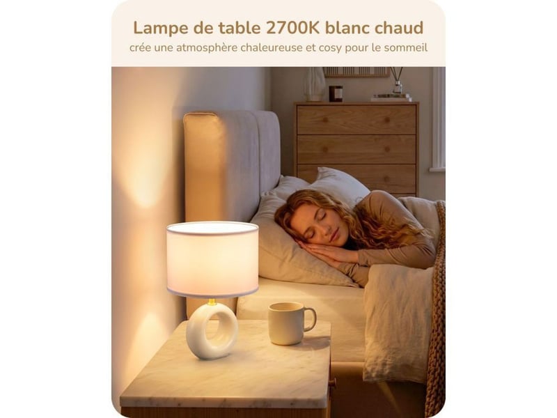  Lampe de table edishine blanche en ceramique tissu e14 2700k 370618_AACWC37824_6_DROPFR - Conforama C
