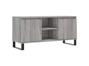Meuble tv coloris gris 104 cm <strong></strong>  <strong></strong>