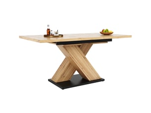 Table basse ovale coloris marron <strong></strong> <strong></strong> - 50 cmx100 cm