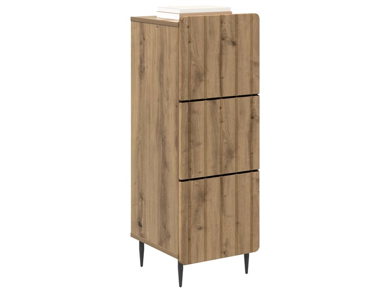  Armoire de rangement bureau, armoire à tiroirs 33 x 34.5 x 92 cm bois d'ingénierie shl2370  - Conforama C