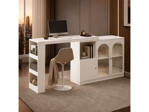 Bar coloris blanc MEUBLIV  - 120 cm