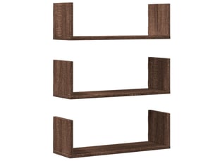 Etagère 58 cm coloris marron  