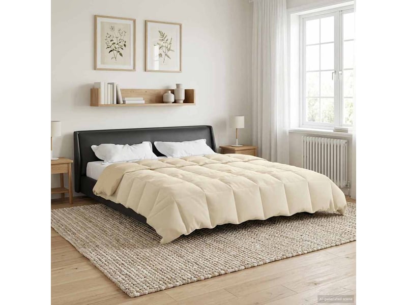  Duvet d'hiver - couette 200 x 200 cm hiver - couette microfibre (100% polyester)  - Conforama D