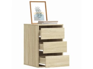 Commode 1 tiroir(s)    <strong></strong> <strong></strong> coloris beige largeur 40 cm