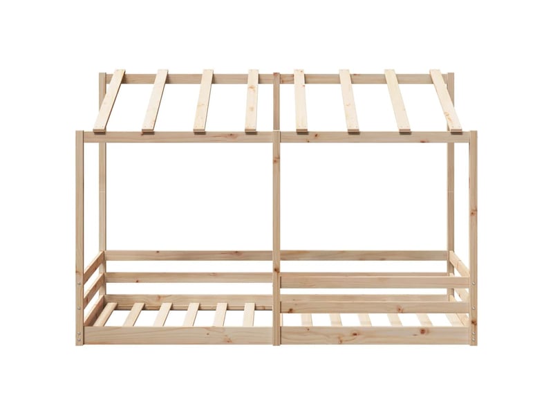  Lit pour enfants - lit jeune sans matelas 100x200 cm bois massif de pin  - Conforama D