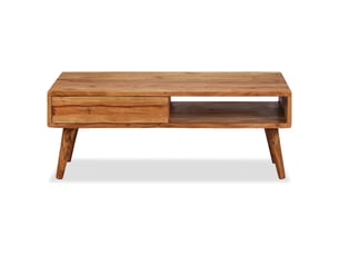 Table basse  coloris marron  
