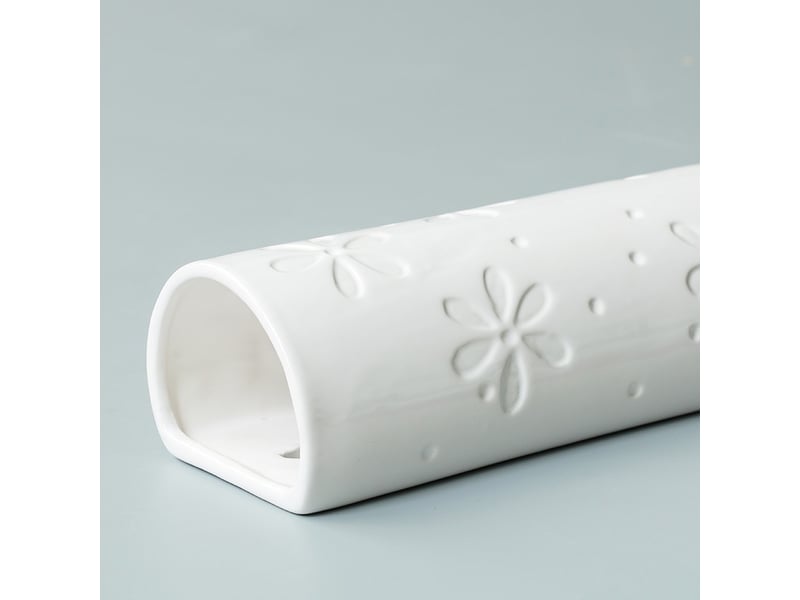  Lot de 3 humidificateurs d'air pour radiateur en céramique – motif floral  - Conforama B