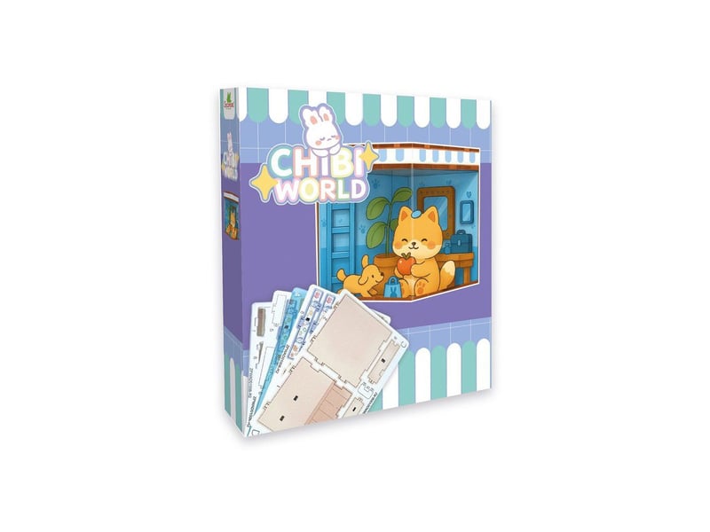  Set creatif miniature chien chibi box en bois avec element lumineux orange AADFF97599 - Conforama A
