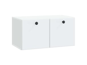 Meuble tv coloris blanc 59.5 cm <strong></strong>  <strong></strong>