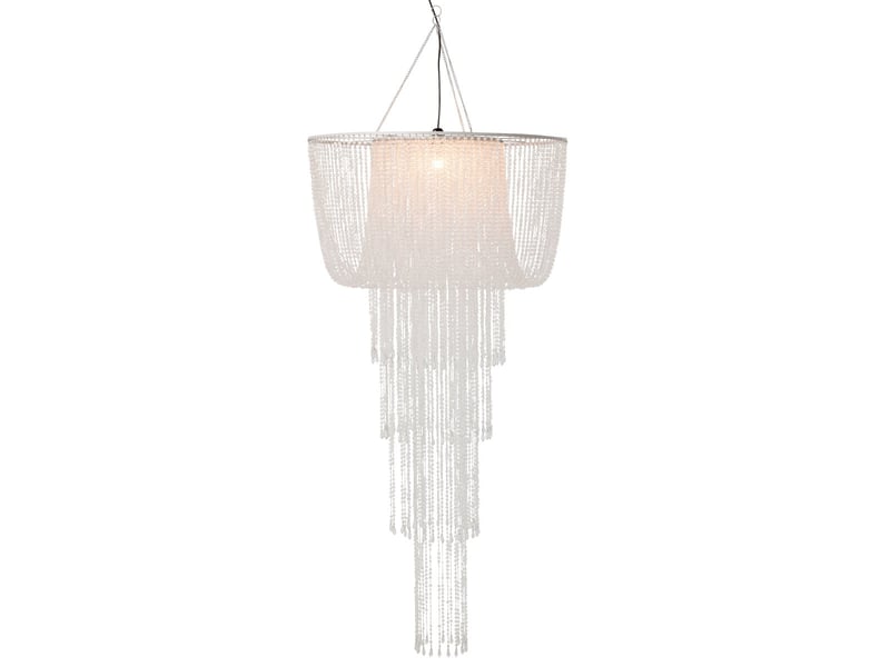  Abat-jour suspension perles sigrid 160cm transparent  - Conforama B