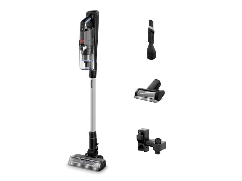 Bissell powerclean furfinder pro batterie sec hepa sans sac 200 w noir, argent  - Conforama A