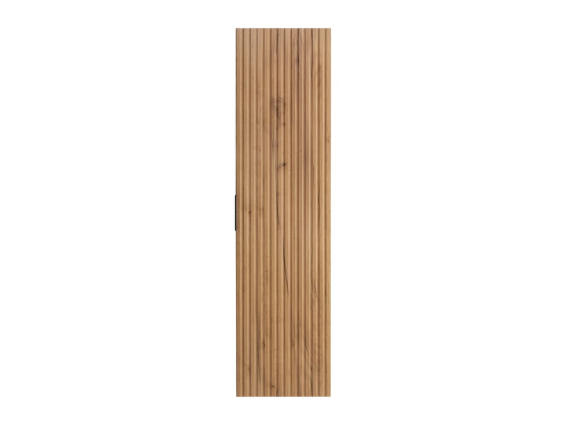 Meuble colonne suspendu de salle de bain flow chêne 35 x 136 cm - Conforama C