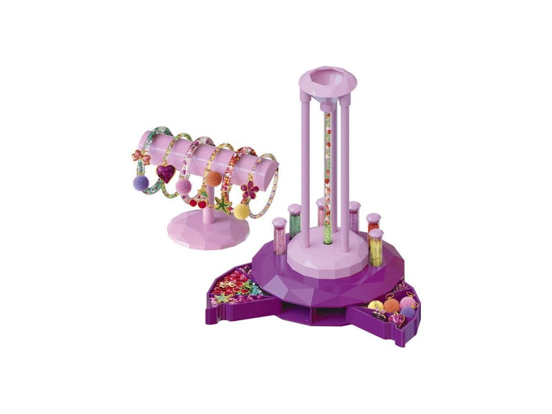  Jeu de creation bijoux 150+ decorations shiny pop atelier bracelets des 6 ans LAN3181860882504 - Conforama E