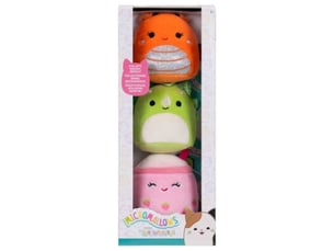 Coffret 3 peluches micromallows - mony -tristan - victoria