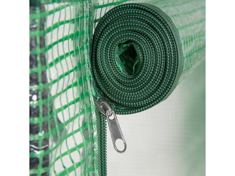 Serre porte, hiver acierfilm plastique, balconjardin, tomates 100x50x150 cm, verdure. - Conforama D
