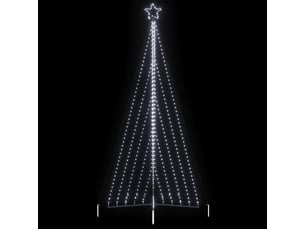 Sapin de noël, arbre de noël à led 570 led blanc froid 399 cm