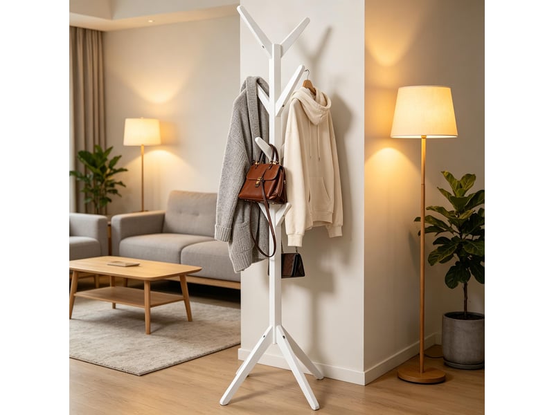  Porte-manteau en bois, porte-manteau design moderne, porte-manteau de salon (uniquement avec porte-manteau) 1005001940784130-1 - Conforama D