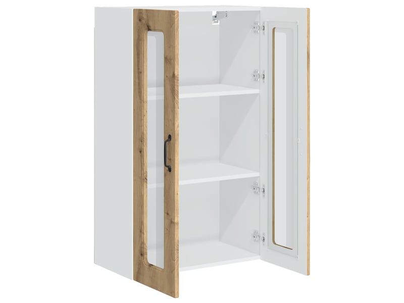  Meuble mural de cuisine | armoire de cuisine chêne artisanal shl7121  - Conforama E